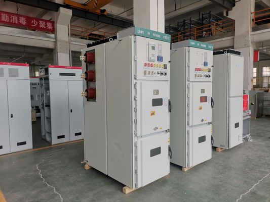 KYN28-12 สวิตช์หุ้มโลหะแรงดันไฟฟ้าปานกลางบอร์ดแผง 11KV Mv