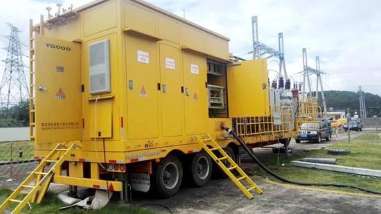 สถานีย่อยหม้อแปลงเคลื่อนที่ 145KV