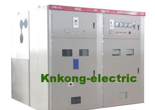 สวิตช์เกียร์แรงดันปานกลางสามเฟสปิดด้วยโลหะ 2000A 40.5KV